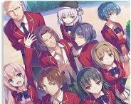 Classroom of the Elite anime poster的图片