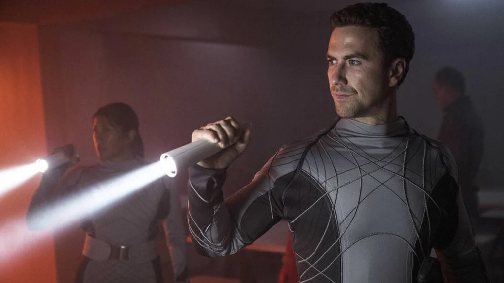 Richard Fleeshman as Lt. James Brice